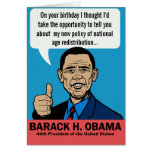 Barack Obama Customizable Card