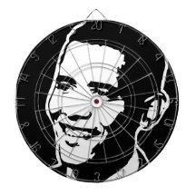 Barack Obama Dart Board