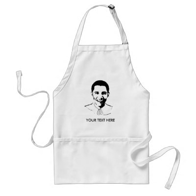 Barack Obama dog tags Apron by ElectionGear