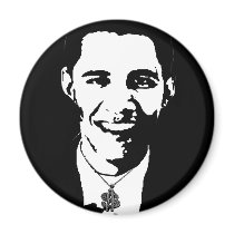 Barack Obama Dollar Bling magnets by ElectionGear Barack Obama Dollar Bling magnets