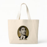 Barack Obama Dollar Portrait Tote Bags