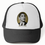 Barack Obama Dollar Portrait Trucker Hats