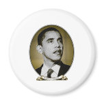 Barack Obama Dollar Portrait Magnet