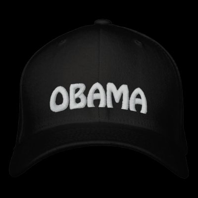 Barack Obama Embroidered Hat by gr33nleaf