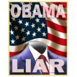 Barack Obama - Empty Suite of Lies t-shirts