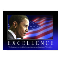 Barack Obama Excellence Poster posters by thebarackspot Barack Obama Excellence Poster posters