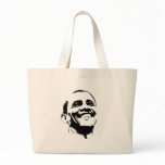 Barack Obama Face Canvas Bags