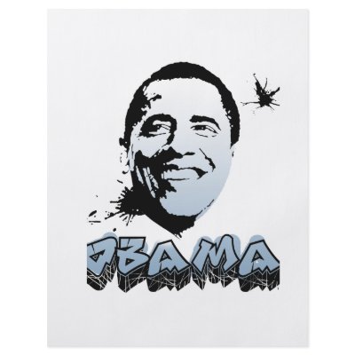 Barack Obama Face Flyer by obamashirts