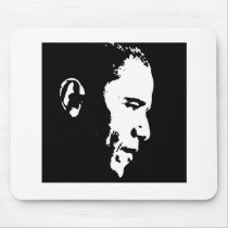 Barack Obama Face mousepads by obama_tshirts Barack Obama Face mousepads
