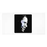 Barack Obama Face Photo Greeting Card