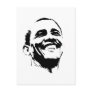 Barack Obama Face Postcard