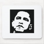 Barack Obama Face T-shirt Mouse Mats