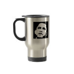 Barack Obama Face T-shirt Coffee Mugs