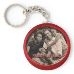 Barack Obama Family Keychain