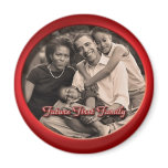 BARACK OBAMA FAMILY MAGNET