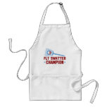 Barack Obama: Fly Swatter Champion aprons