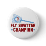Barack Obama: Fly Swatter Champion Pins