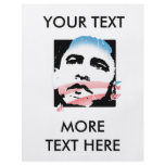 Barack Obama for Hope T-shirt Flyer Design