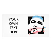 Barack Obama for Hope T-shirt photo cards by obamashirts Barack Obama for Hope T-shirt photo cards