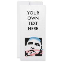 Barack Obama for Hope T-shirt rack cards by obamashirts Barack Obama for Hope T-shirt rack cards