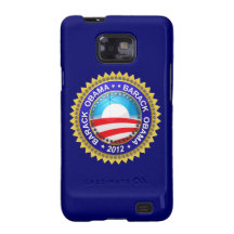 Barack Obama for president 2012 Samsung Galaxy S Cover