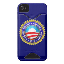 Barack Obama for president 2012 Iphone 4 Id Cover
