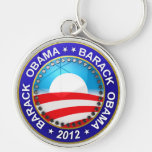 Barack Obama for president 2012 Keychains