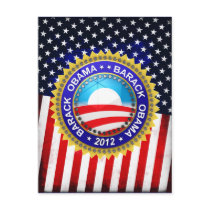 Barack Obama for president 2012 Postcards