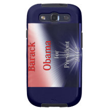 Barack Obama For President Dulled Explosion Samsung Galaxy SIII Case
