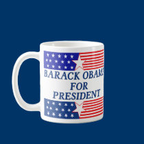 Barack Obama for President mugs