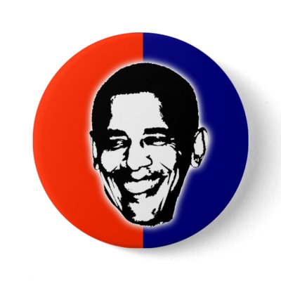 Barack Obama for President Pin by lalalandshirts