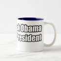 Barack Obama for President Two Stars mugs
