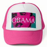 Barack Obama, great pink cap Hat