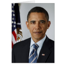 Barack Obama Greeting Card