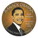 Barack Obama Grunge Stickers by inauguration_2009 Barack Obama Grunge Stickers