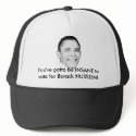 Barack Obama hats by nobama Barack Obama hats