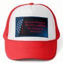 Barack Obama Hat by MarciaCox Barack Obama Hat