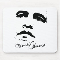Barack Obama Head mousepads by obama_tshirts Barack Obama Head mousepads