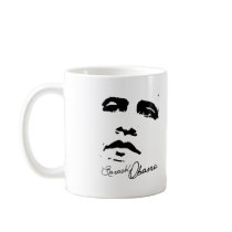 Barack Obama Head Coffee Mug