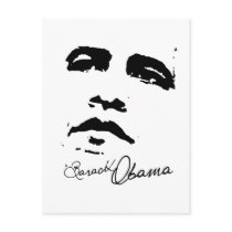 Barack Obama Head postcards by obama_tshirts Barack Obama Head postcards