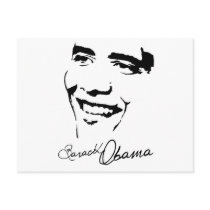Barack Obama Head postcards by obama_tshirts Barack Obama Head postcards