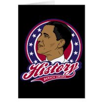 Barack Obama History Card