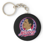 Barack Obama History Keychains