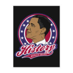 Barack Obama History Postcard