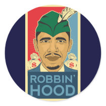 Barack Obama Hood Robin Hood Tee! Barrack Obama. stickers