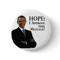 Barack Obama: Hope Button