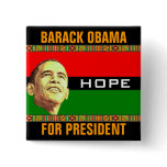 Barack Obama Hope Pins