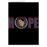Barack Obama Hope Greeting Card