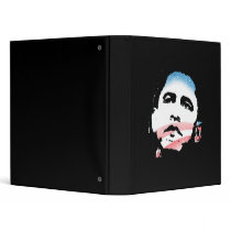 Barack Obama Hope for Change light Vinyl Binders