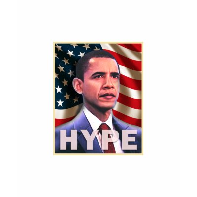 Barack Obama Hope Hype Tshirts by spacedust